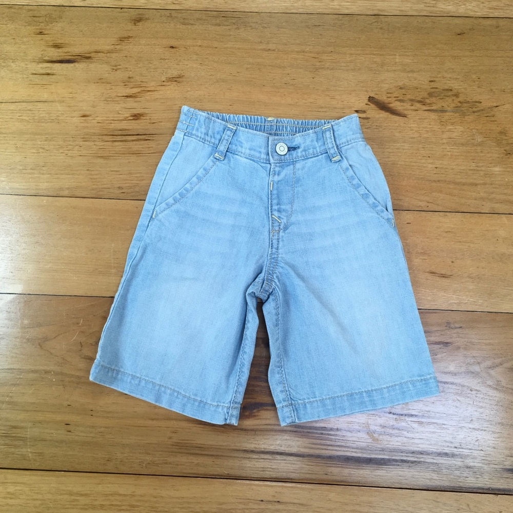 NWT Gymboree Girls Denim Capri Pants - Picture 1 of 3